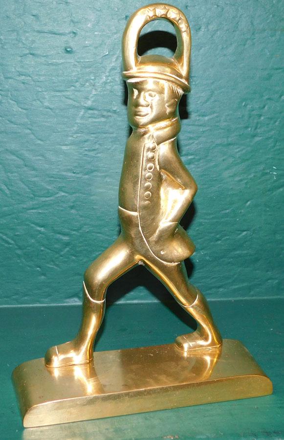 Colonial Williamsburg Hessian Soldier Door Stop: Colonial Williamsburg Hessian Soldier Door Stop . 11 1/2" H