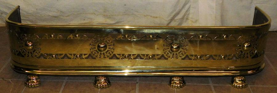 Antique Open Work Fire Fender (1 of 5)
