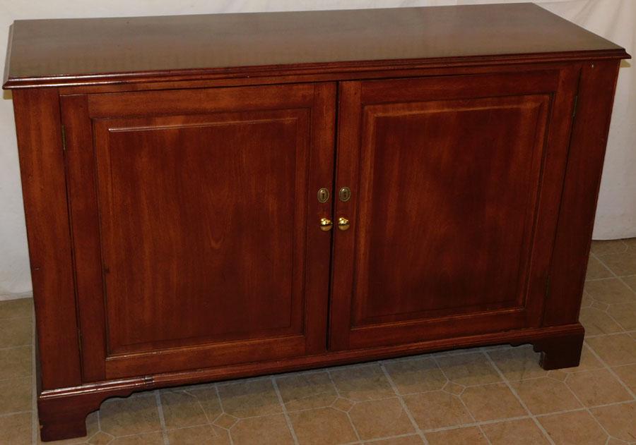 Antique 19th C Mah Raised Panel Front Sideboard (1 of 5)