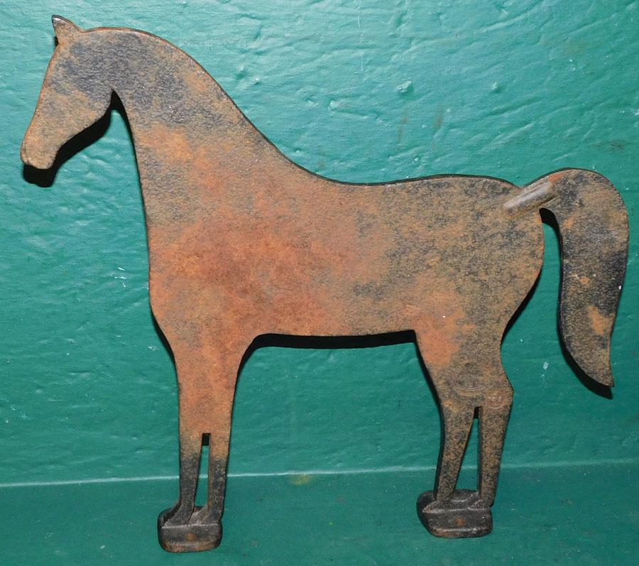 VA Metal Crafters Cast Iron Door Stop: VA Metal Crafters Cast Iron Door Stop. 12" H