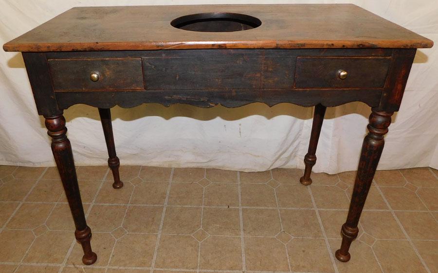 Antique Walnut Washstand (1 of 4)