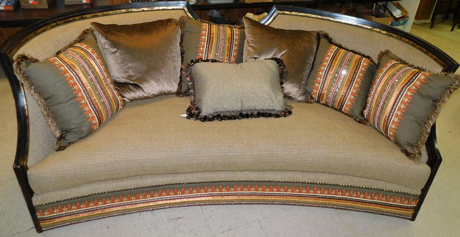 Oversized Sofa by Marge Carson Furniture Land South (1 of 8)
