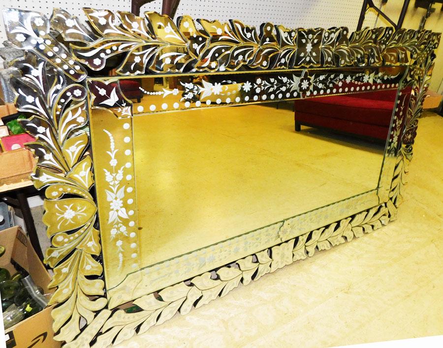 Large Venetian Style Mirror (1 of 6)