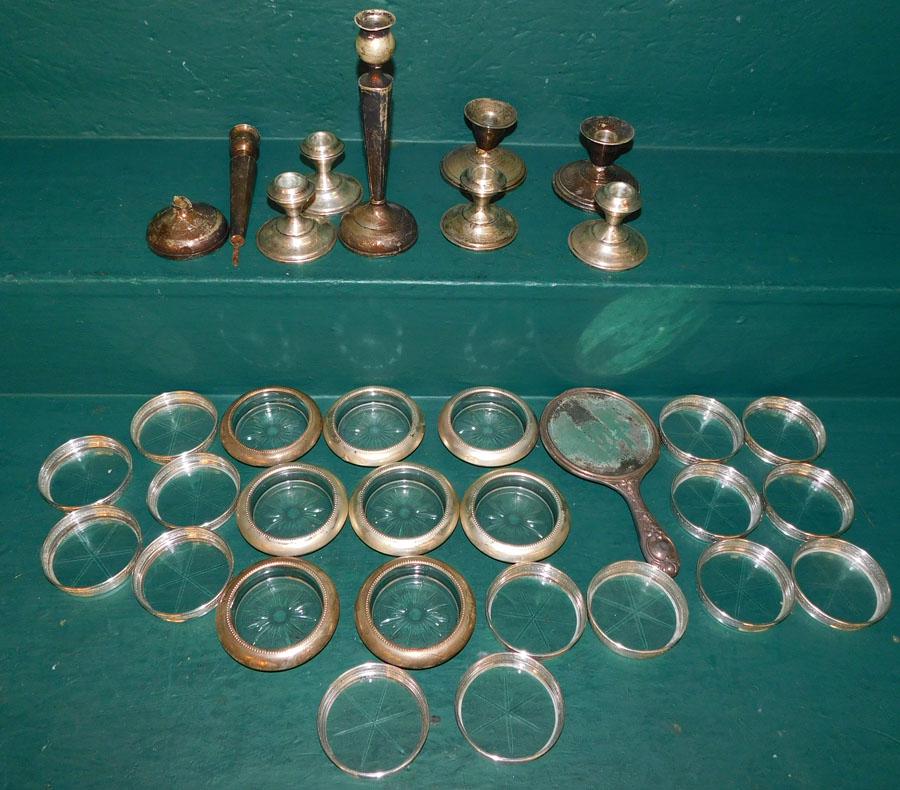 Lot of Sterling Weighted Items (1 of 4)