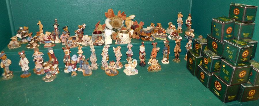 Lot of Boyd's Bears & Friends by Folkstone Collection & (1 of 6)