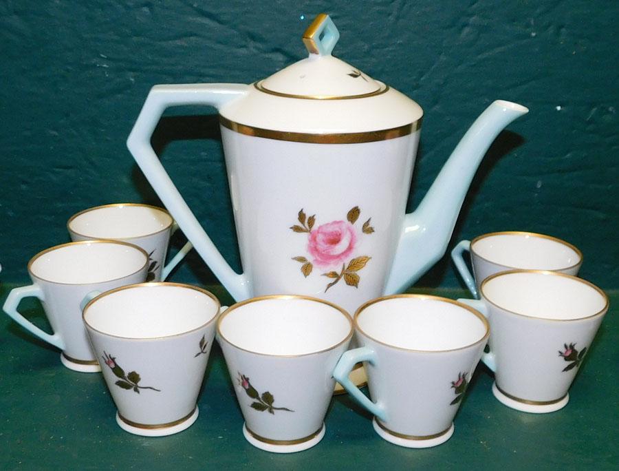 Noritake Porcelain Tea Set, (Cups Do Not Have Saucers): Noritake Porcelain Tea Set, (Cups Do Not Have Saucers) .