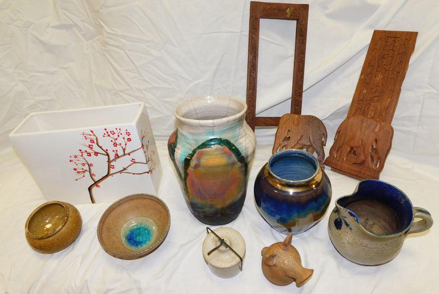 Lot of Misc. Pottery Items, (Some by Jugtown & Owens) (1 of 6)