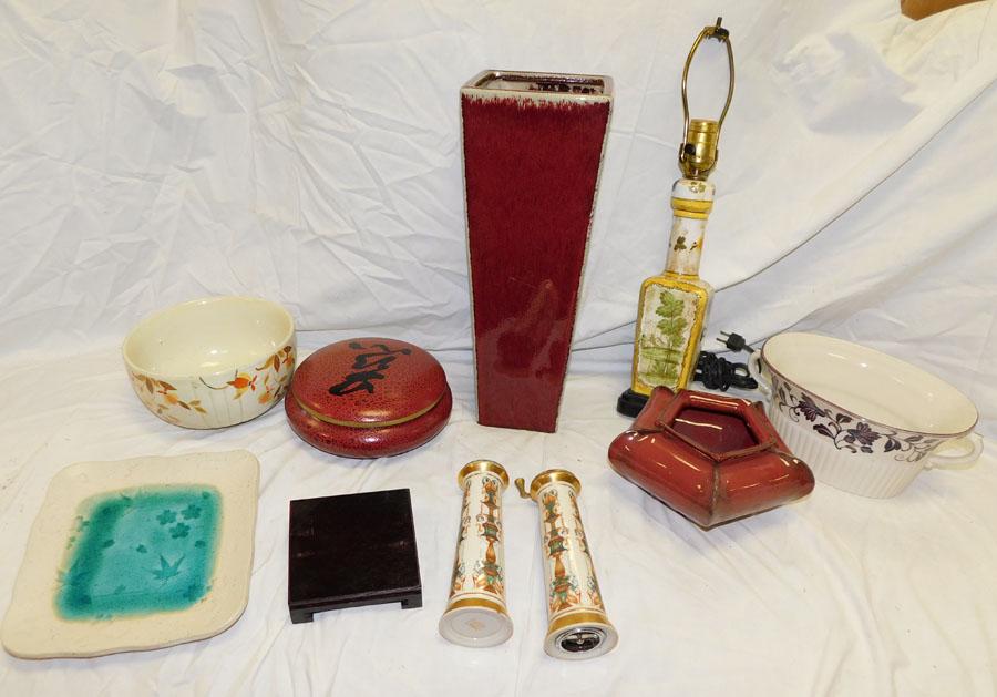 Lot of Porcelain Items & Lenox Salt/Pepper Grinders (1 of 6)