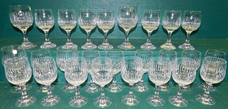 Lot of Crystal Stemware (1 of 2)