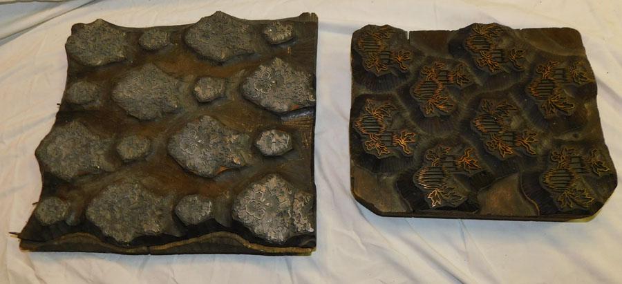 2 Decorative Block Print Wall Hangings (1 of 4)
