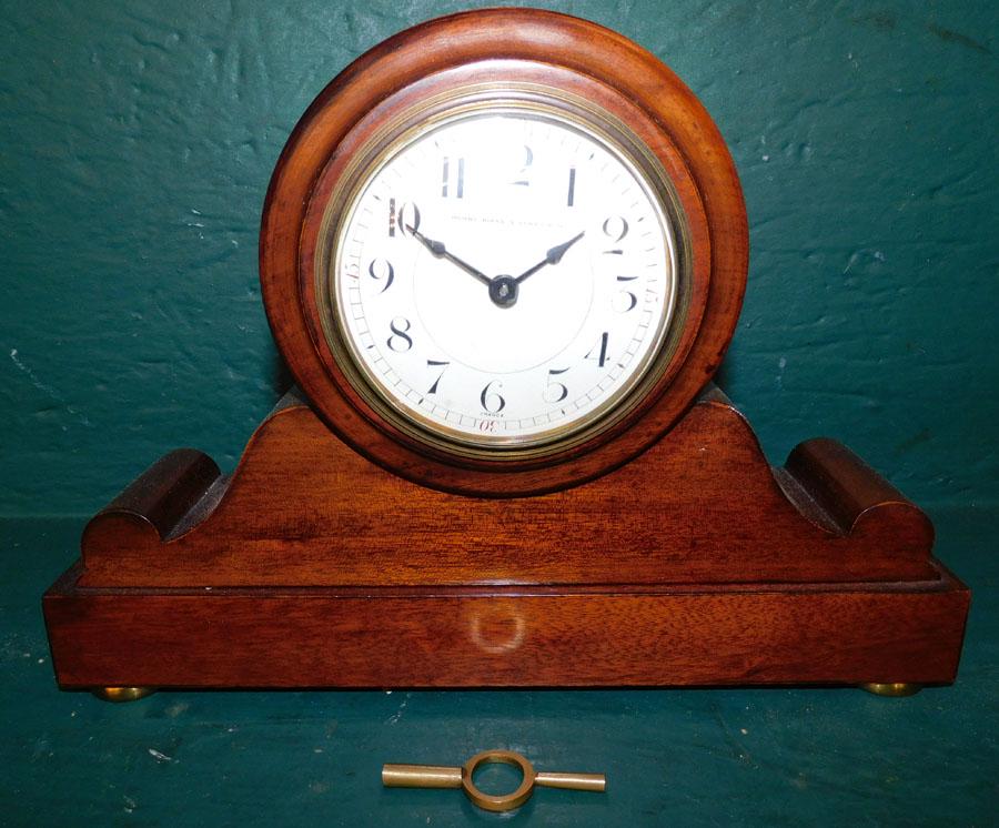 Mahogany Shelf Clock by Henry Birks & Sons (1 of 5)