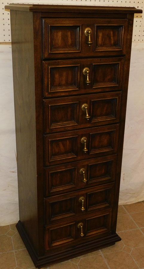 Walnut 7 Drawer Lingerie Chest by Drexel (1 of 6)