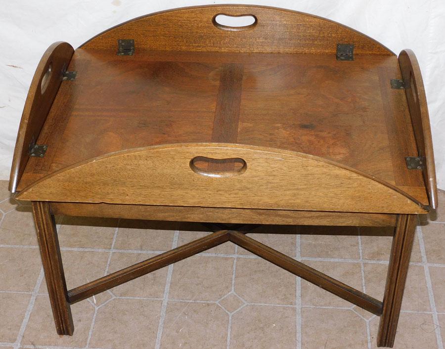 Mahogany Butler's Tray Coffee Table (1 of 3)