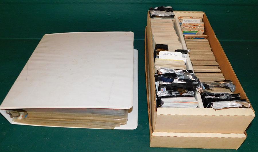 Vintage Baseball Card Album & Misc Desert Storm Cards (1 of 7)