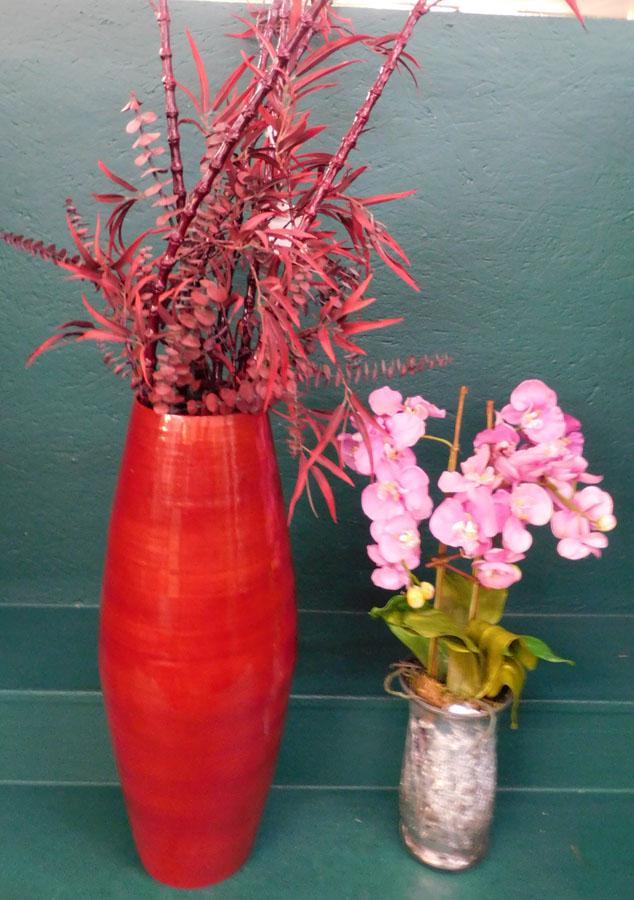 2 Artificial Flower Arrangements (1 of 3)