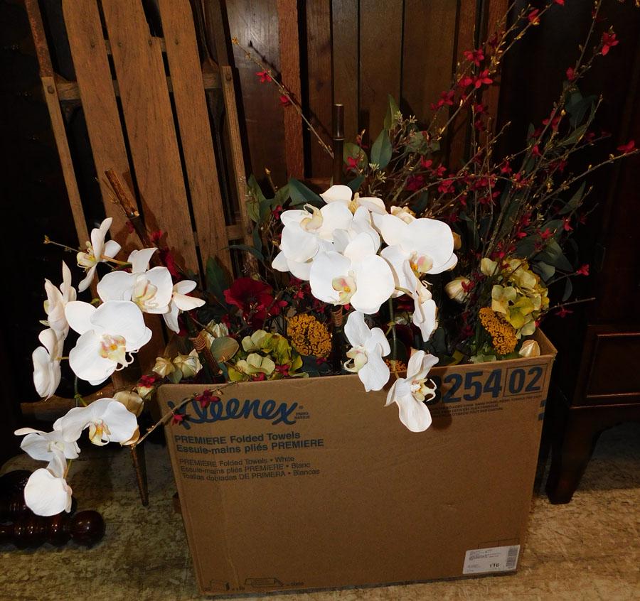 Lot Of Artificial Flower Arrangements (1 of 2)
