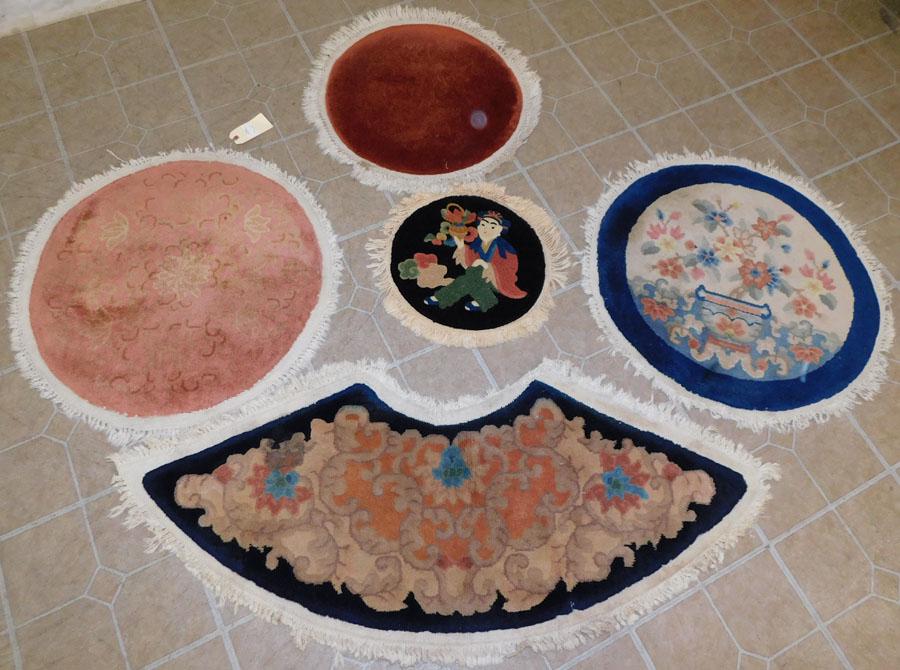 Five Small Handmade Oriental Rugs (1 of 8)