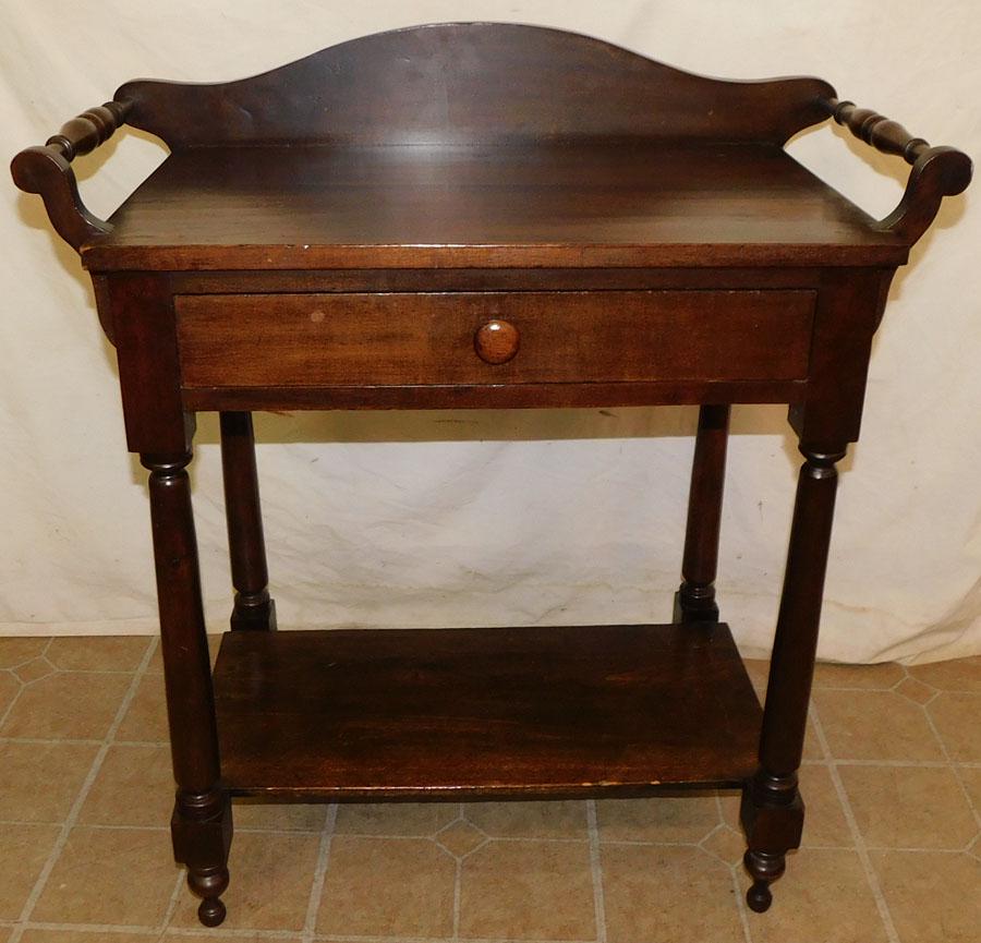 Antique Walnut Wash Stand (1 of 3)