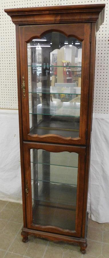 Jasper lighted sale curio cabinet