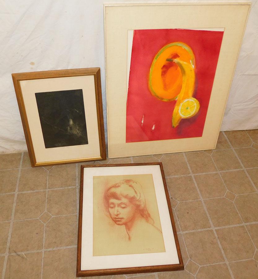 Lot 3 Framed Prints (1 of 9)