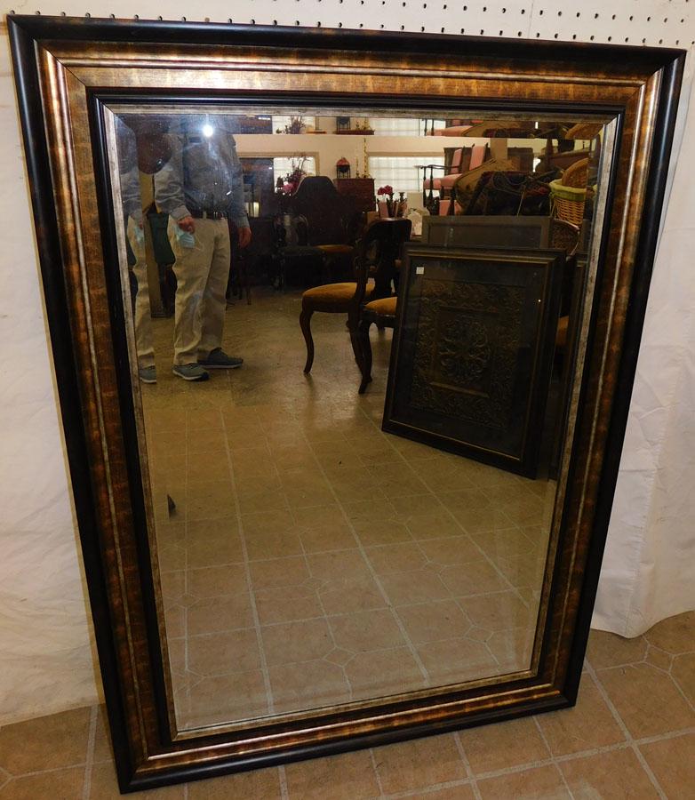 Framed Beveled Mirror (1 of 4)