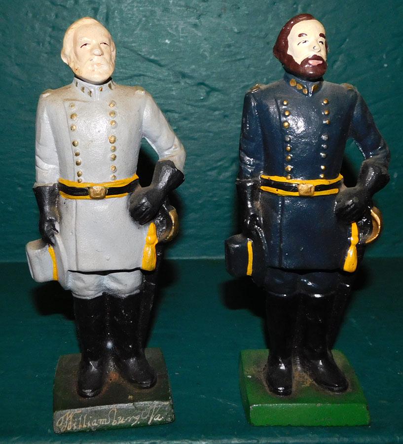 2 Williamsburg Painted Cast Iron Door Stops (1 of 4)