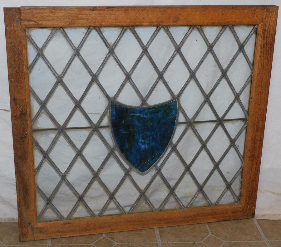 Leaded Glass Window Panel (1 of 3)