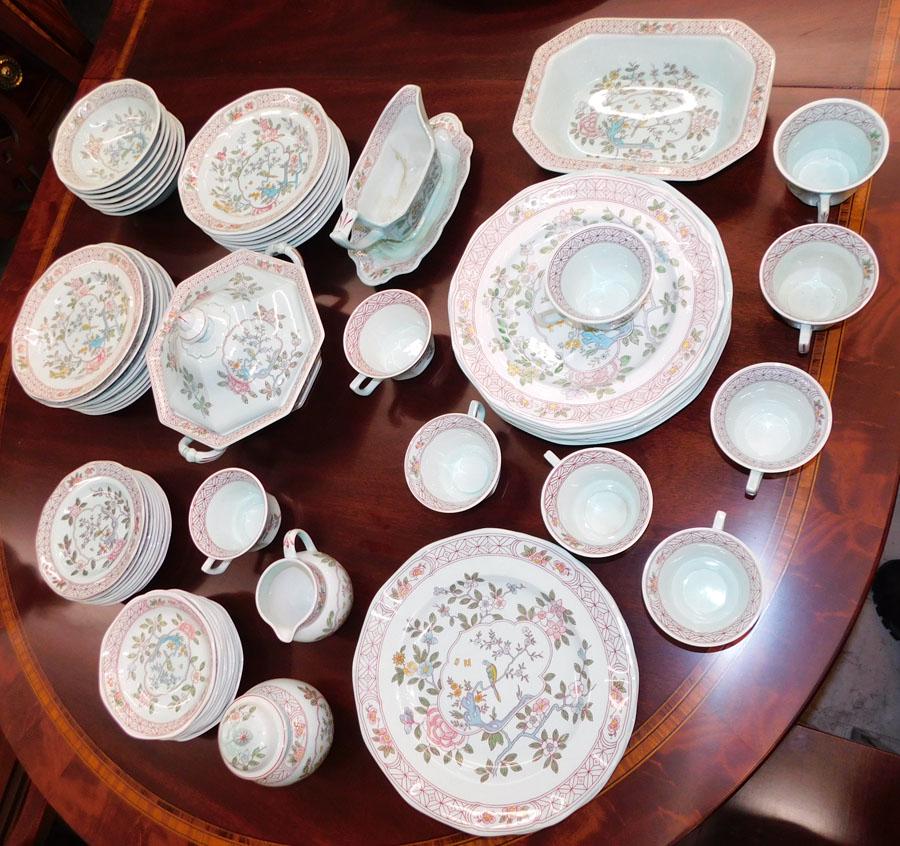 54 Pc English Adams Dinner Set: 54 Pc English Adams Dinner Set .