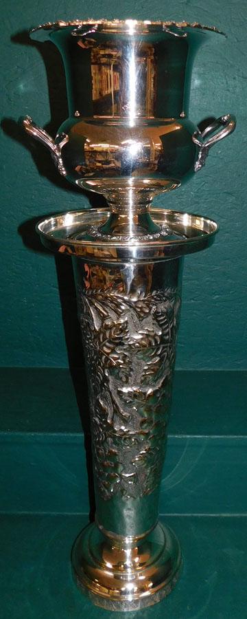 SP Champagne Bucket & SP Embossed Stand (1 of 6)