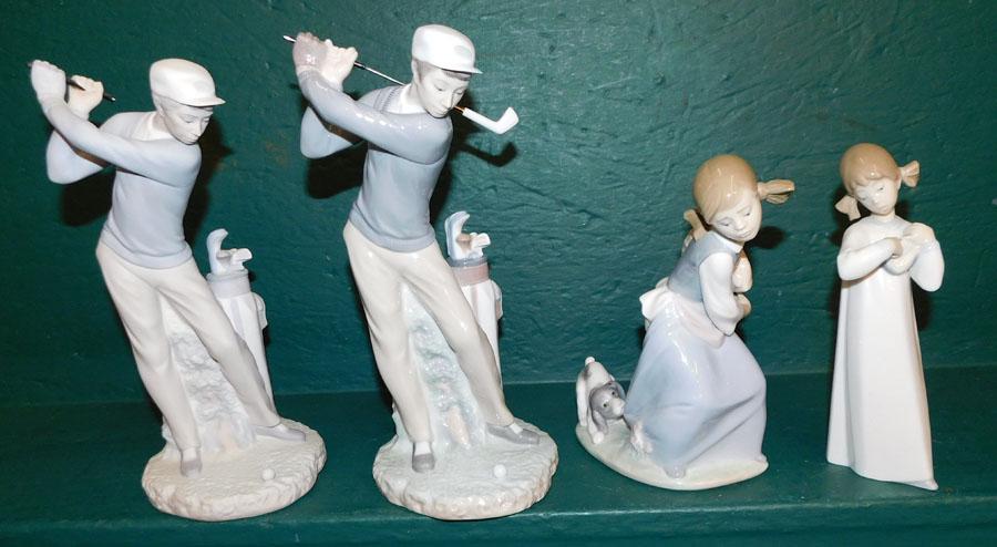 Lot 4 Lladro Figures (1 of 3)