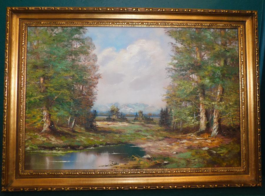 OOC Forest Scene Signed (1 of 5)