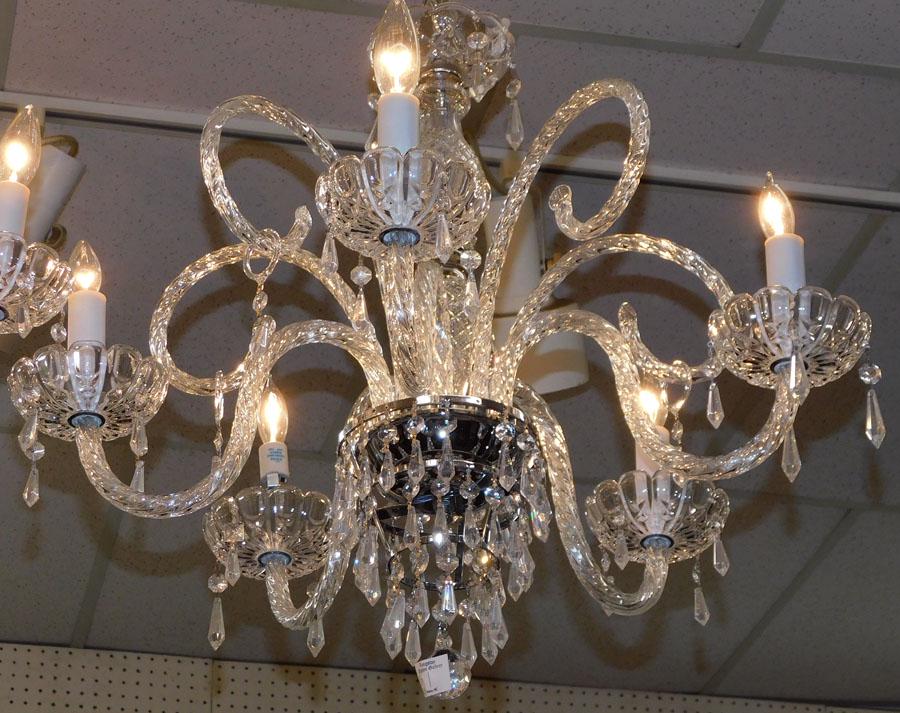Crystal 5 Light Chandelier (1 of 2)