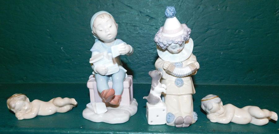Lot 4 Lladro Figures (1 of 4)