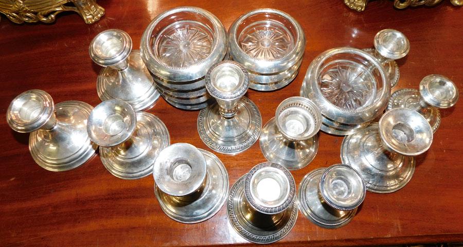 Lot Sterling Weighted Items (1 of 1)