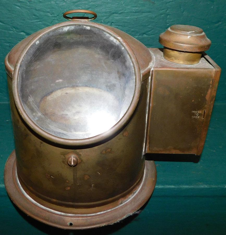 Antique Brass Ships Compass (1 of 3)