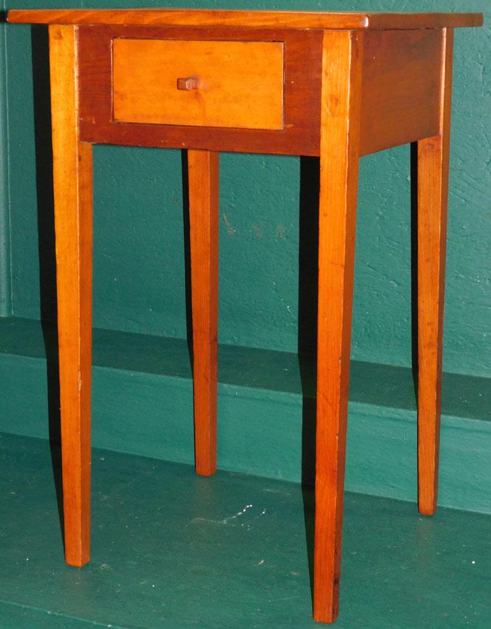 19th C Pine One Drawer Work Table (1 of 3)