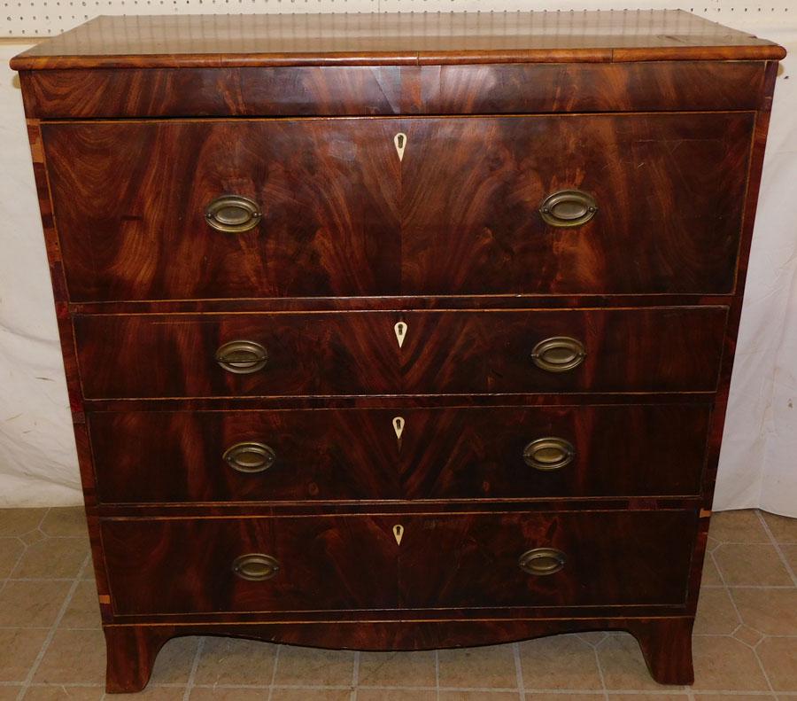 19th C Mahogany Butlers Desk (1 of 6)