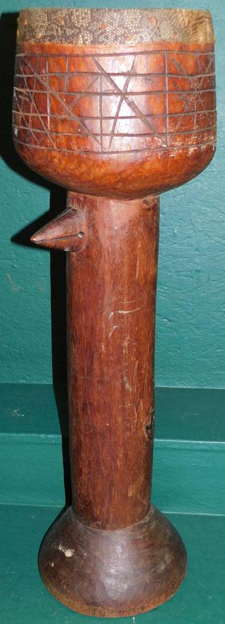 African Drum: African Drum. 33 3/4" H