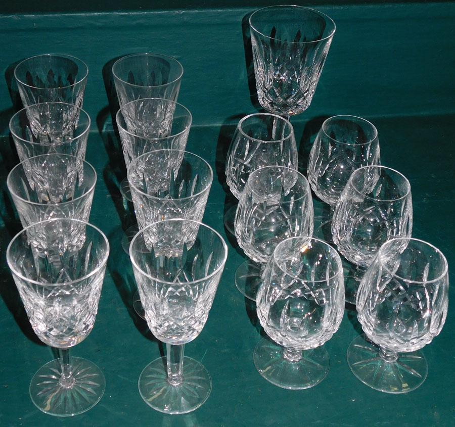 15 Pc Waterford Stemware (1 of 2)