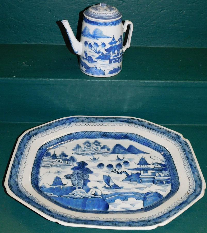 Imari Platter & Tea Pot (1 of 6)