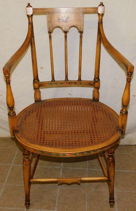 Carved Adams Style Chair (1 of 3)