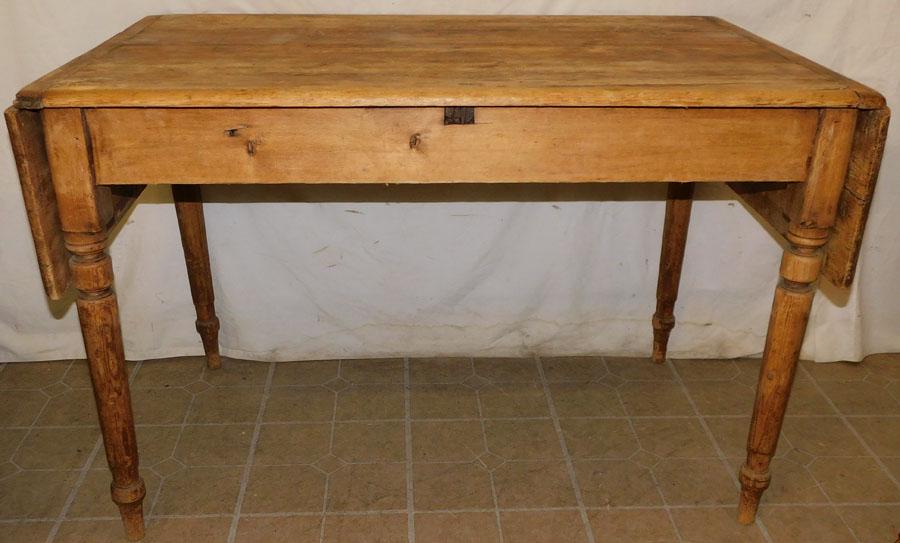 Pine Drop Side Farm Table (1 of 2)