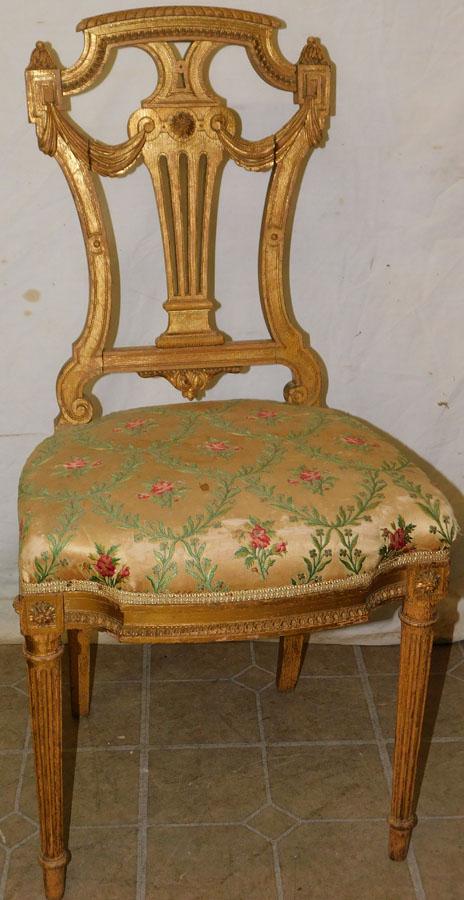 Oak Carved Desk Chair: Oak Carved Desk Chair . 35 1/4" H