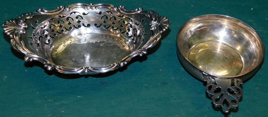 American Sterling Basket & Porringer (7.1 Toz) (1 of 4)
