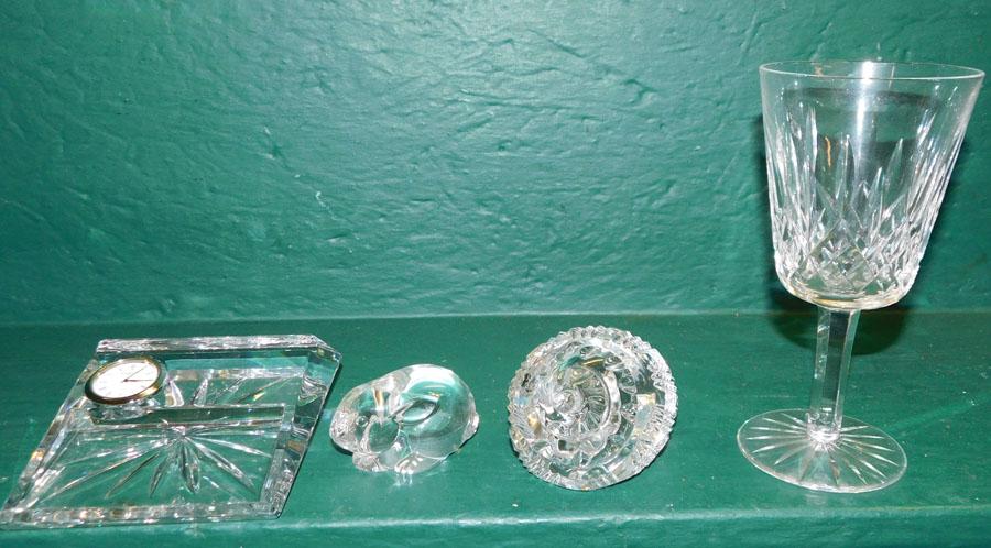 Lot Waterford & Steuben Crystal Items (1 of 3)