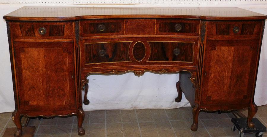 Buckingham Rosewood & Burl Walnut Inlay Sideboard (1 of 11)