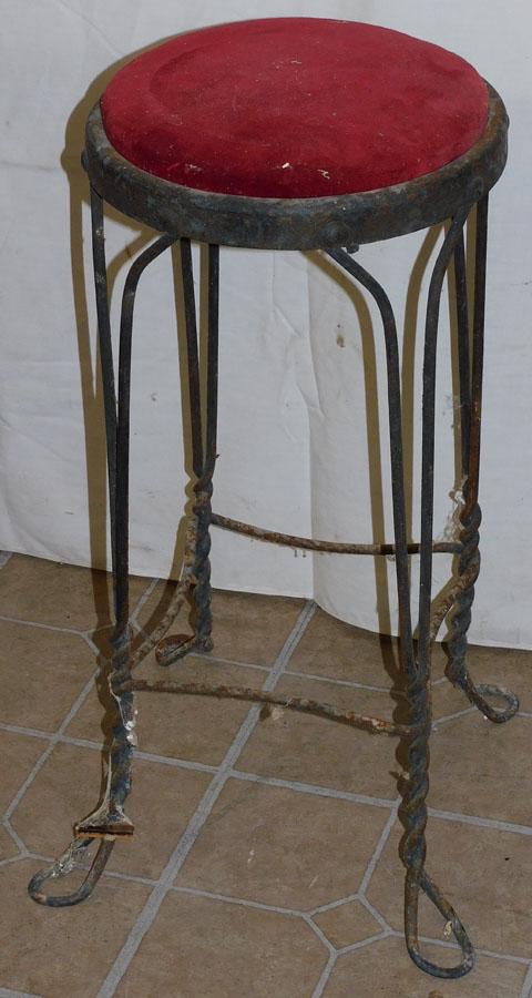 Wrought Iron Stool (1 of 1)