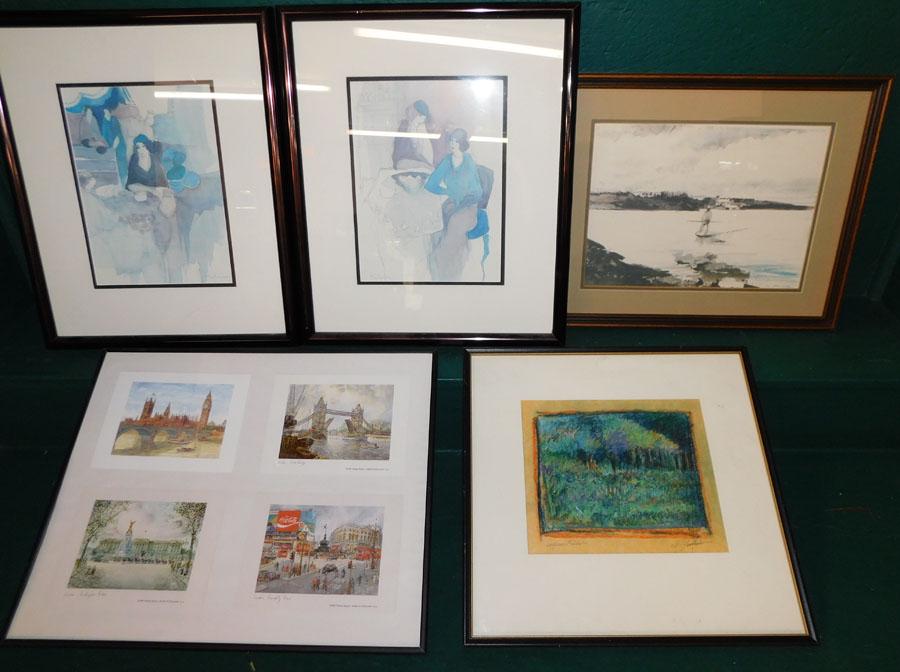 Lot 5 Framed Artwork (1 of 7)