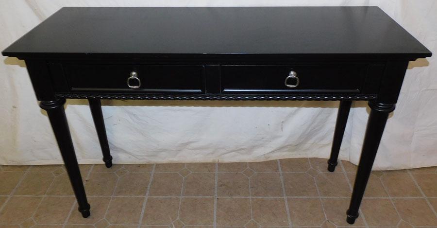 Painted 2 Drawer Console Table (1 of 3)