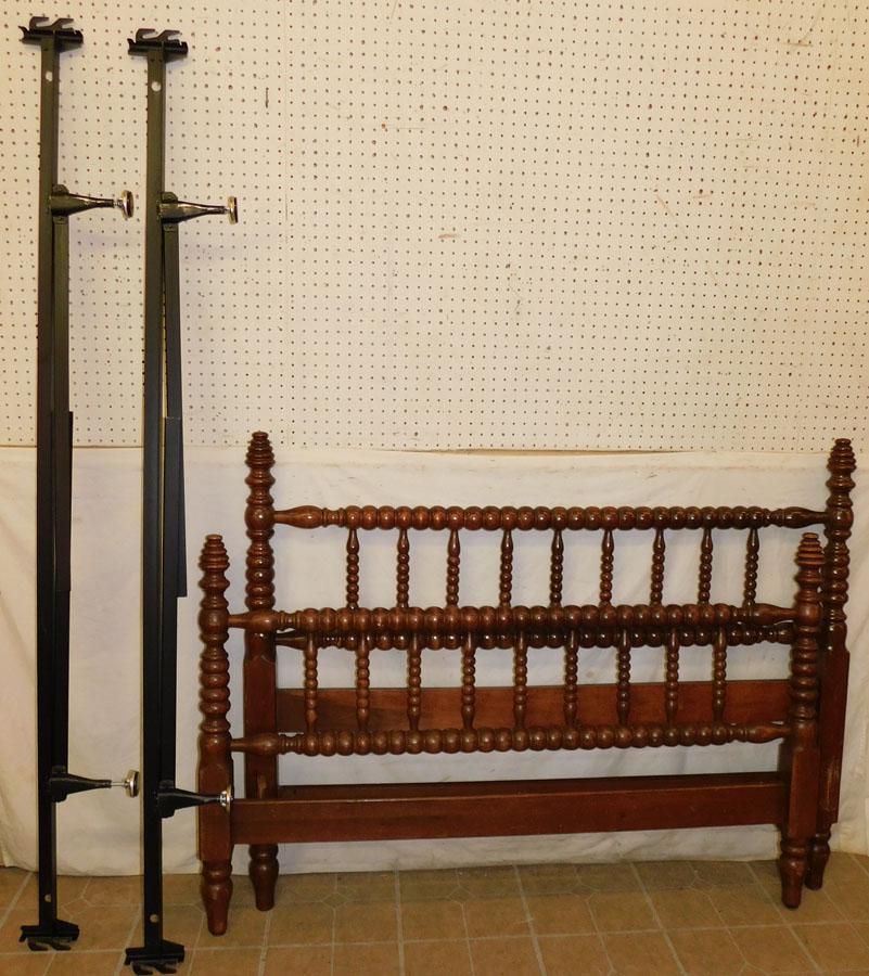 Cherry Full Size Bed W/ Rails (1 of 2)